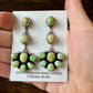 Big Dangle Sonoran Gold Turquoise Stud Earrings