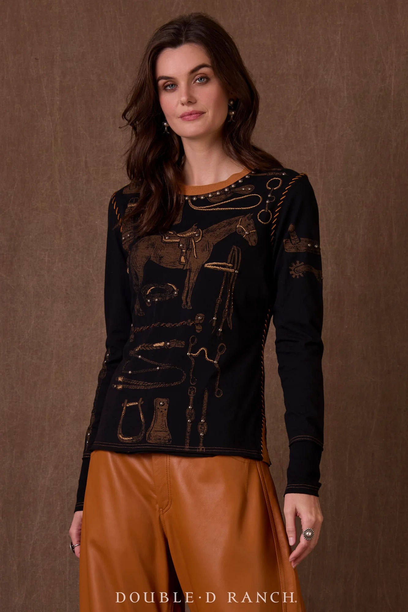 Tucker's Tack Tee Top by Double D Ranch