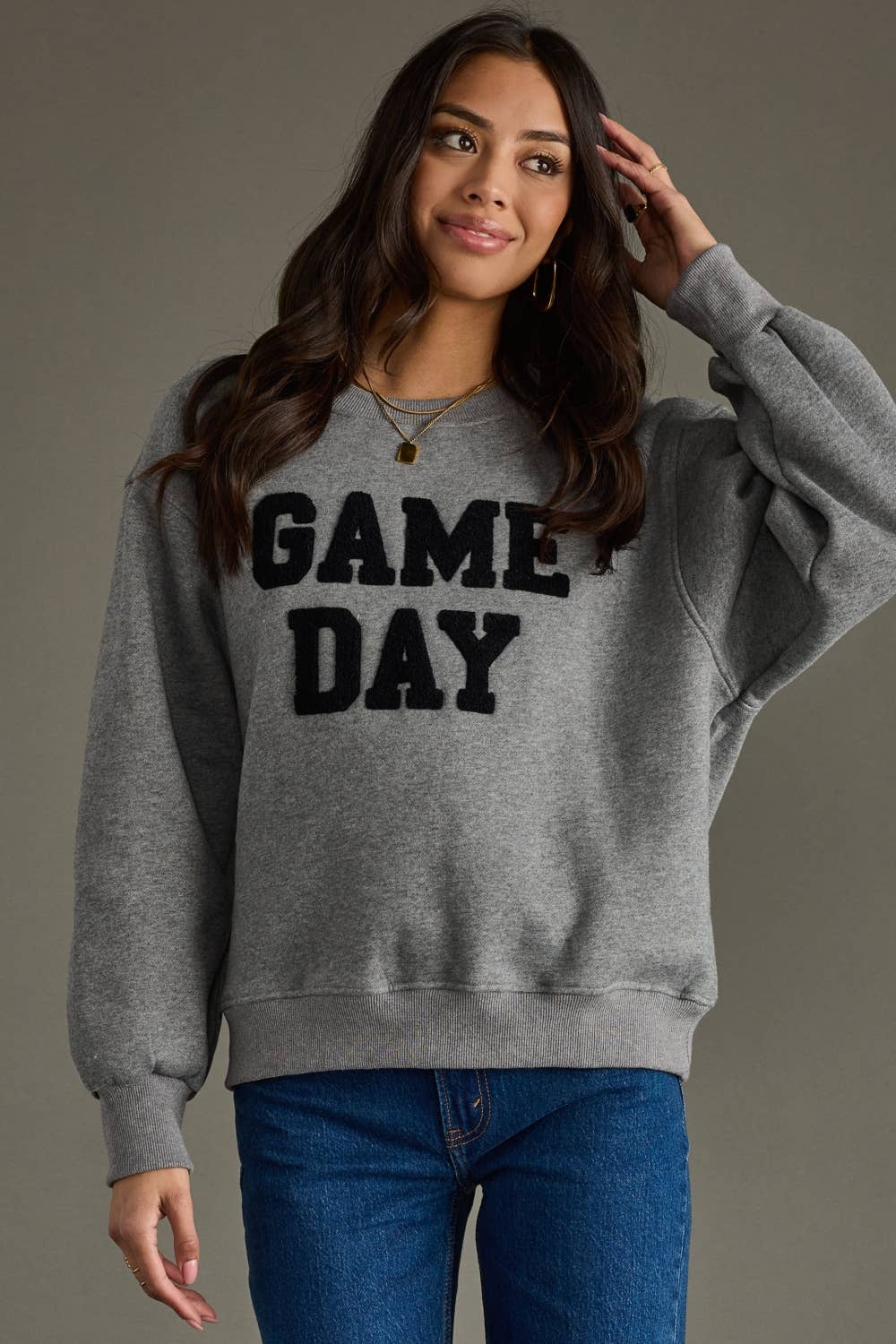 Gray Game Day Sweatshirt
