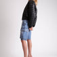 Woven Faux-Ever Leather™ Bomber Jacket - Black