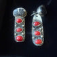 Dorothy Series | White Buffalo Post + Mediterranean Coral Earring Jackets