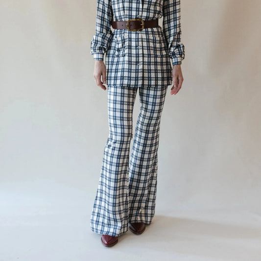 Bridget Bells in Retro Plaid by Folk Saint