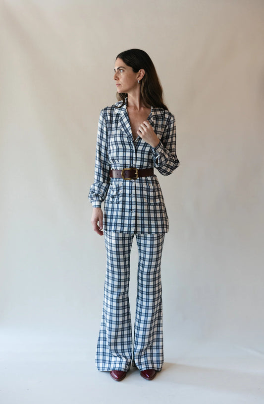 Bridget Bells in Retro Plaid by Folk Saint