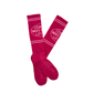 Cactus Alley- Cowboys Lover Pink Performance Boot Socks