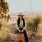 Retro Cactus Cowboy Blouse for Cowgirls