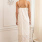 Embroidered Eyelet Cami Maxi Dress
