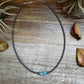 Golden Hill Turquoise Choker – Sterling Silver Pearls