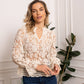 Boho Lace Blouse in Ecru or Black