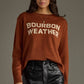Rust & Ivory Bourbon Weather Sweater