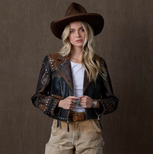 Bit Boss Biker Jacket by Double D Ranch