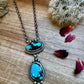 Egyptian turquoise necklace lariat