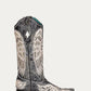 Black Cross & Wings Studs Overlay Western Boot - Corral Boots at Bourbon Cowgirl