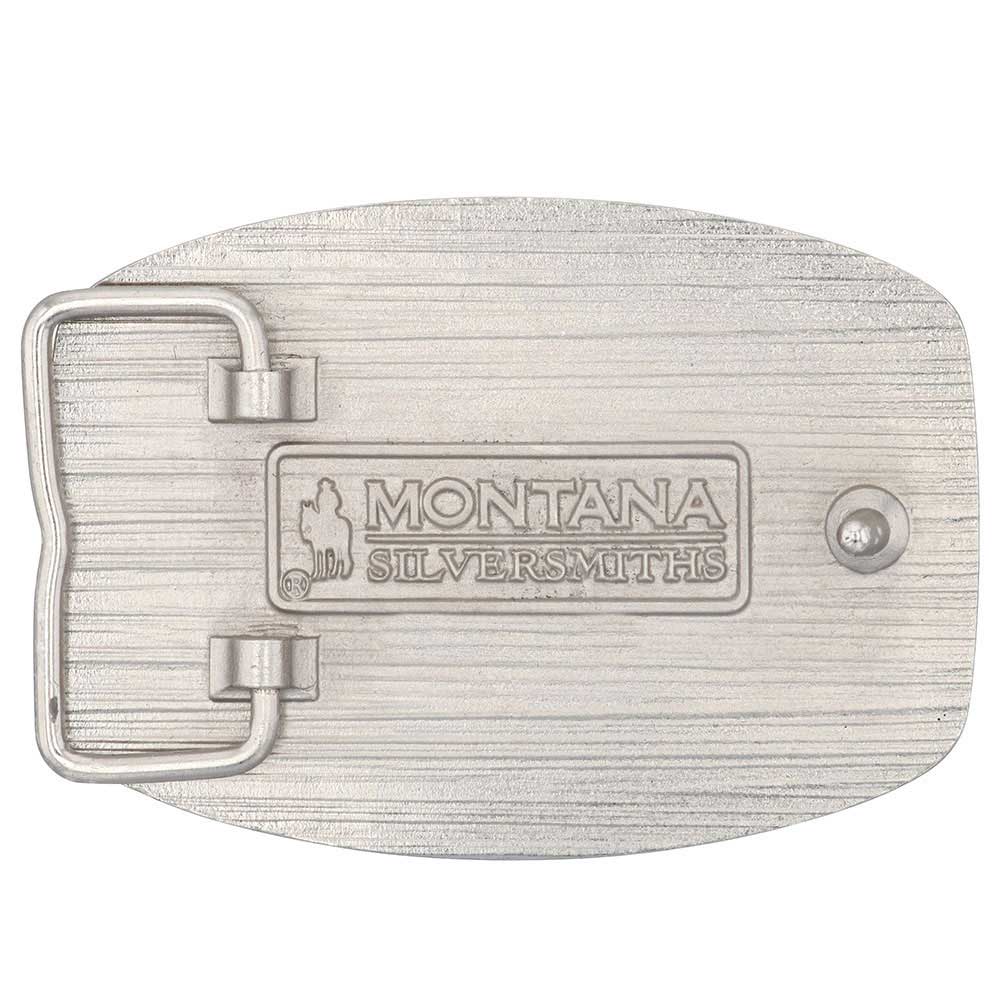 Radiating Center of it All Arrow Belt Buckle by Montana Silversmiths