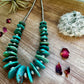 21 inch - NFR collection - sterling silver and turquoise