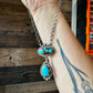 Egyptian turquoise necklace lariat