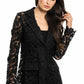 Black Lace Blazer by Adore