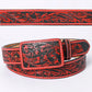 Red American Darling Leather Belt
