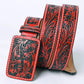 Red American Darling Leather Belt
