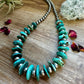 32 inch - NFR collection - sterling silver and turquoise