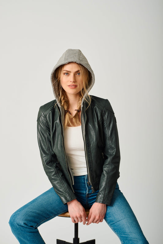 Allice RF Leather Jacket