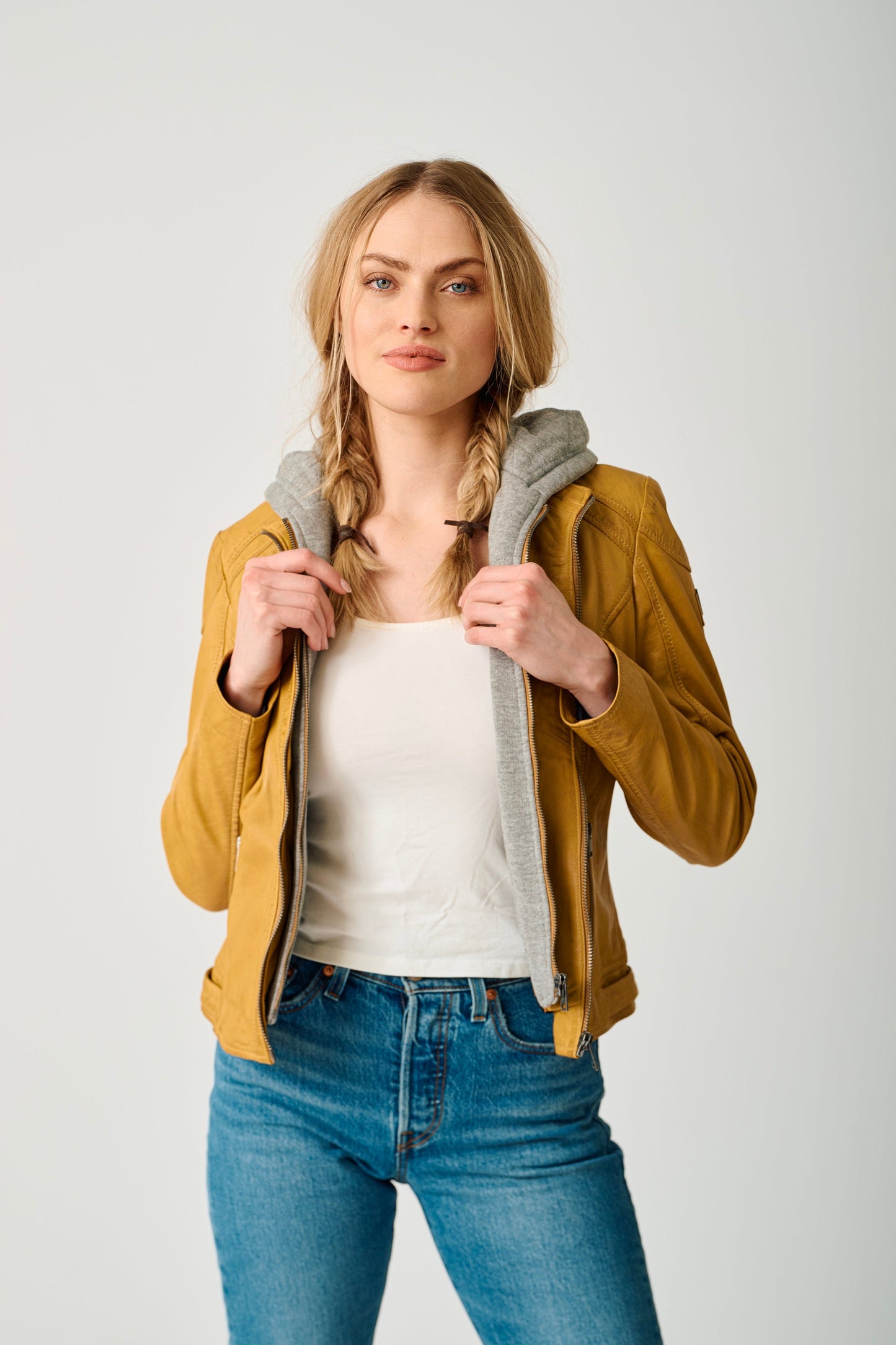 Allice RF Leather Jacket