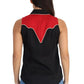 Atlanta Women's Sleeveless Shirt by H Bar C - Black and Red
