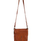 Whipstitch Cognac Leather Handbag Purse at Bourbon Cowgirl