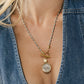 Authentic Buffalo Nickel Coin Necklace in Silver