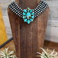 Princess Sonoran Turquoise Necklace – Emerson Thompson, Native Made, Sterling Silver