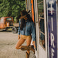 Rustler x H Bar C Denim Cropped Shirt