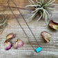 16 inch long necklace and turquoise Variscite