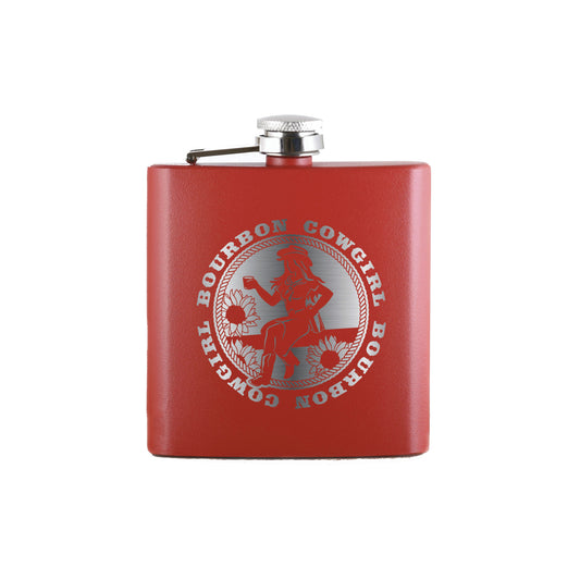 Cowgirl Flask Gift - Bourbon Cowgirl