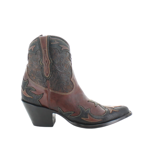 BL4077-1R leather cowboy boot