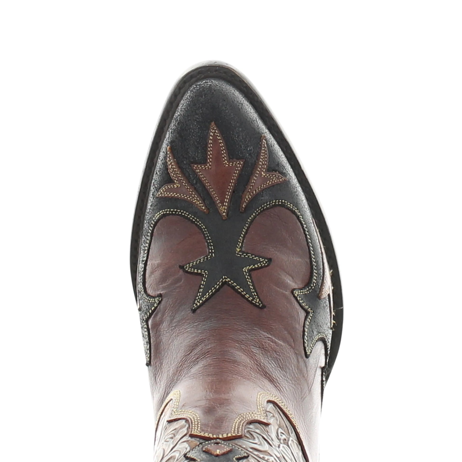 Old Gringo Brown and Black Bootie with Zipper Closure 9 Old Gringo Brown and Black Bootie with Zipper Closure 9