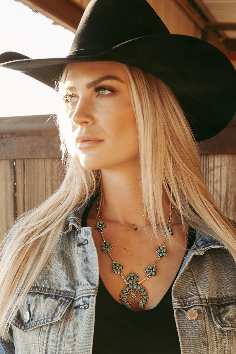 Bless Your Heart Necklace - Western Jewelry for Bourbon Cowgirl