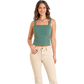 Square Neck Tank with Buckles by Panhandle at Bourbon Cowgirl