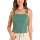 Square Neck Tank with Buckles by Panhandle at Bourbon Cowgirl
