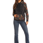 Contrast Sleeves Western Hoodie by Panhandle at Bourbon Cowgirl