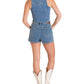 Rock & Roll Denim Women's Zip Up Vest
