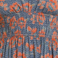 Floral print dress BWD0R08086, close-up detail