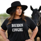 Bourbon Cowgirl Branded Graphic Tee T-Shirt