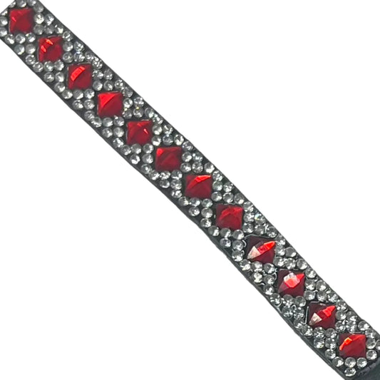 Red bling strap