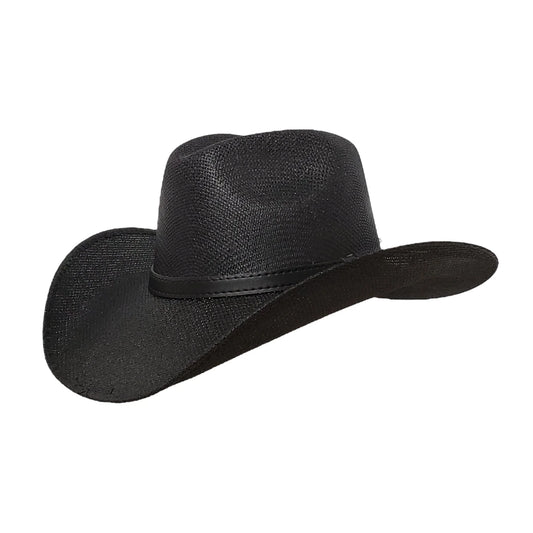 CBT Black Canvas Cowboy Hat by Gone Country - Bourbon Cowgirl