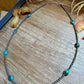 21” Necklace – Sterling Silver Pearls & High-Grade Oval Turquoise