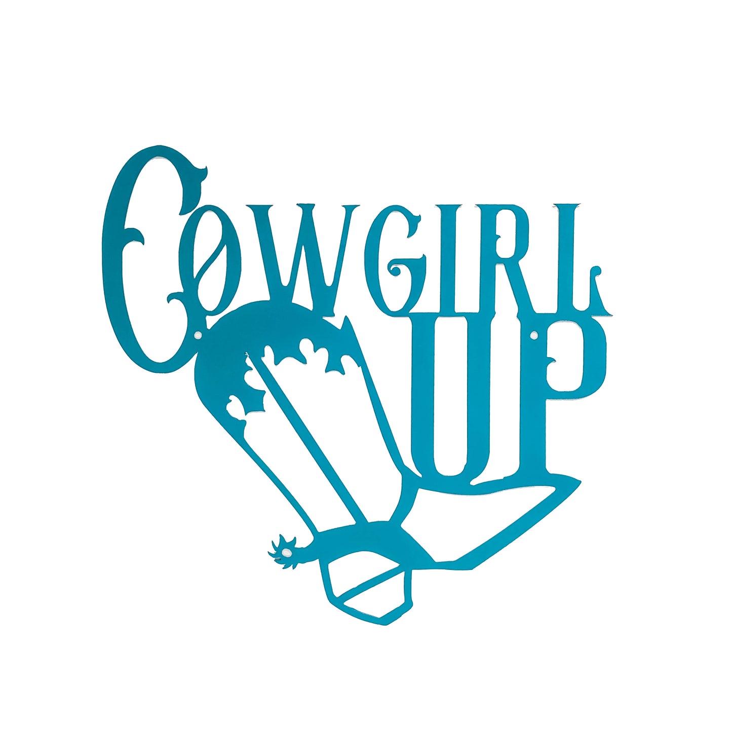Cowgirl Up Metal Sign Country Girl Gift Idea