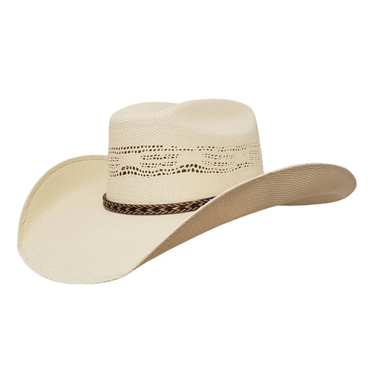 Cody Natural Straw Cowboy Hat by Gone Country - Bourbon Cowgirl