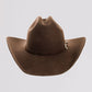 Cattleman Chocolate | Womens Felt Brown Cowgirl Hat  - Bourbon Cowgirl