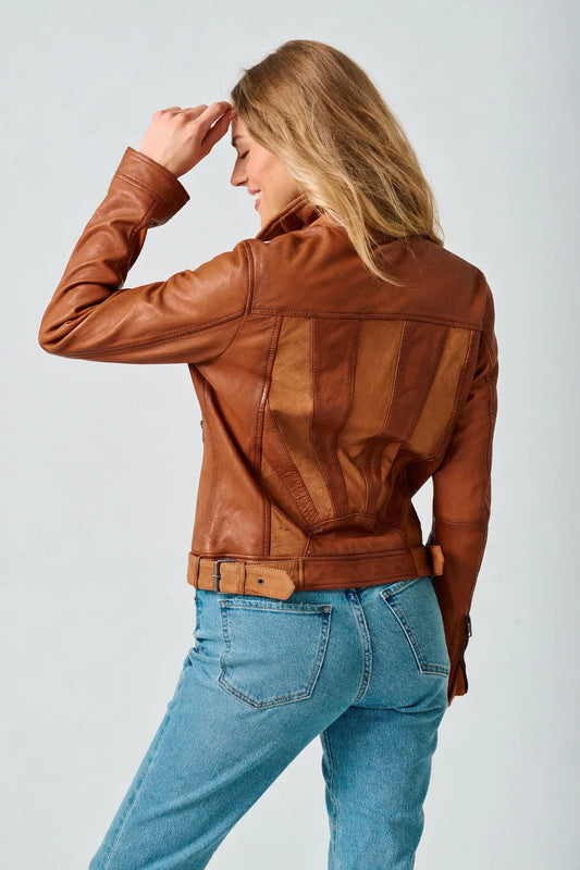 Sunny 2 RF Leather Jacket by Mauritius
