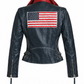 Betsy RF Leather Jacket, Black.