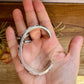 White Buffalo Cuff – Sterling Silver – SF Stamp by Steve Francisco